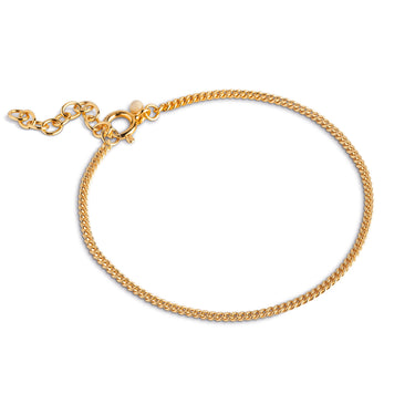 ENAMEL Copenhagen Armbånd, Curb Chain 1,75 mm Bracelets 925S/GP