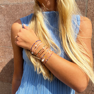 ENAMEL Copenhagen Armbånd, Petra Bracelets Navy Blue