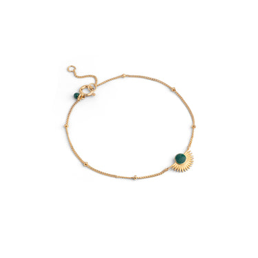 ENAMEL Copenhagen Armbånd, Soleil Bracelets 42 Petrol Green