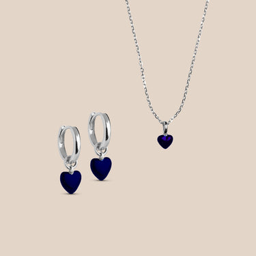 Amore Classic Blue Gavesæt Sølv