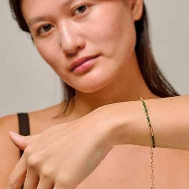 ENAMEL Copenhagen Armbånd, Petra Bracelets Khaki