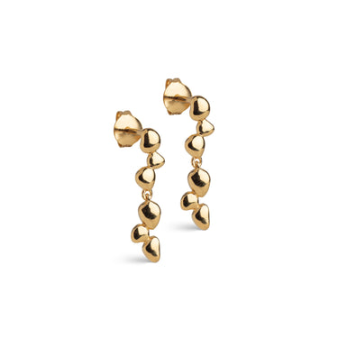 ENAMEL Copenhagen Earrings, Nara Drop Earrings 925S/GP