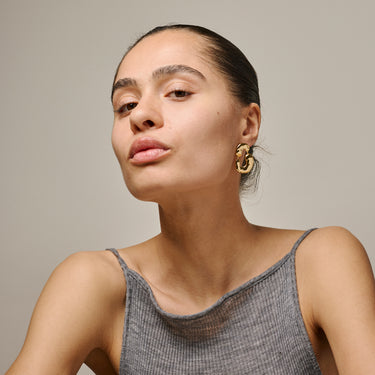 ENAMEL Copenhagen Øreringe, Viona Earrings 925S/GP