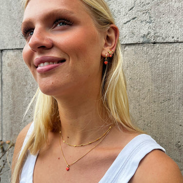 ENAMEL Copenhagen Halskæde, Amore Necklaces Light Coral