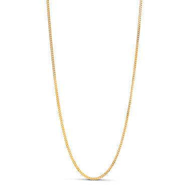 ENAMEL Copenhagen Halskæde, Curb Chain 1,75 mm Necklaces 925S/GP