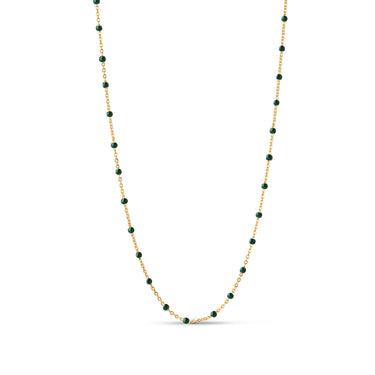 ENAMEL Copenhagen Halskæde, Lola Necklaces 42 Petrol Green