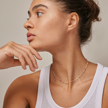 ENAMEL Copenhagen Halskæde, Lola Necklaces Rainbow