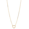 ENAMEL Copenhagen Halskæde, Organic Heart Necklaces 925S/GP/M