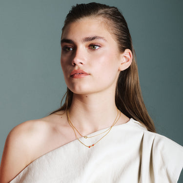 ENAMEL Copenhagen Halskæde, Organic Star Necklaces Gold Plated