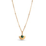 ENAMEL Copenhagen Halskæde, Soleil Necklaces 42 Petrol Green