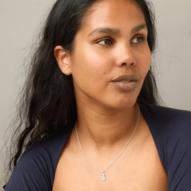 ENAMEL Copenhagen Halskæde, Wave Necklaces Silver Plated