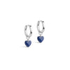 ENAMEL Copenhagen Hoops, Amore Earrings Indigo