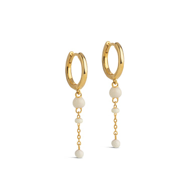 ENAMEL Copenhagen Hoops, Lola Bold Earrings Daisy