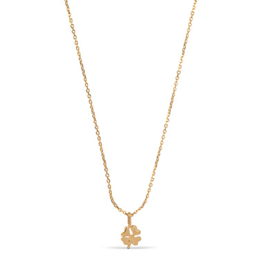 ENAMEL Copenhagen Halskæde, Four-Leaf Clover Necklaces 925S/GP/M
