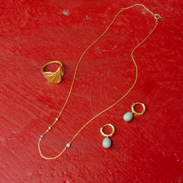 ENAMEL Copenhagen Necklace, Lola Simple Necklaces Citrus Sky
