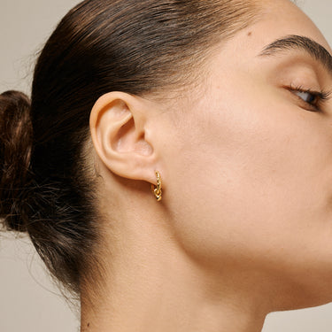 ENAMEL Copenhagen Øreringe, Belle Earrings Gold Plated