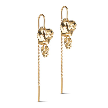 ENAMEL Copenhagen Øreringe, Kim Earrings 925S/GP/M