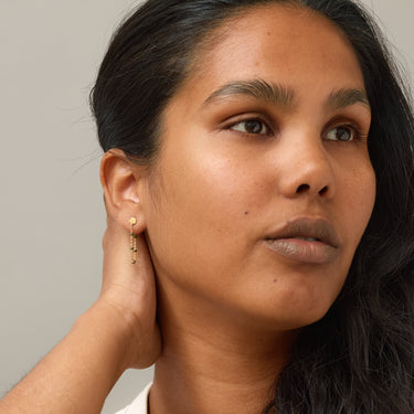ENAMEL Copenhagen Øreringe, Lola Earrings Khaki