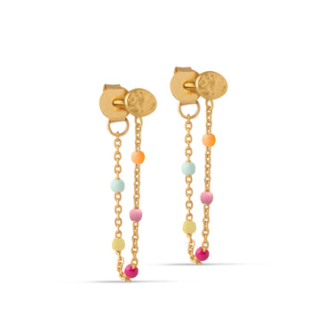 ENAMEL Copenhagen Øreringe, Lola Earrings Rainbow