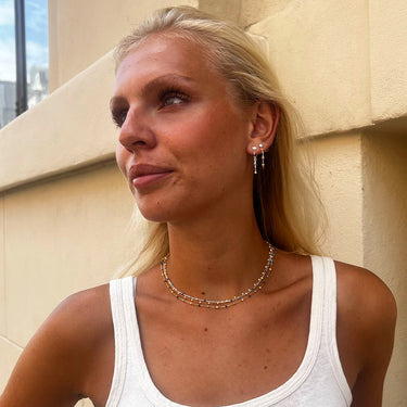 ENAMEL Copenhagen Øreringe, Lola Earrings Marine