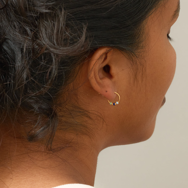 ENAMEL Copenhagen Øreringe, Lola Small Earrings Earthtone