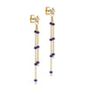 ENAMEL Copenhagen Øreringe, Lola Star Earrings Navy Blue