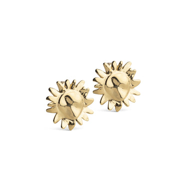ENAMEL Copenhagen Ørestikker, Large Sunshine Earrings 925S/GP