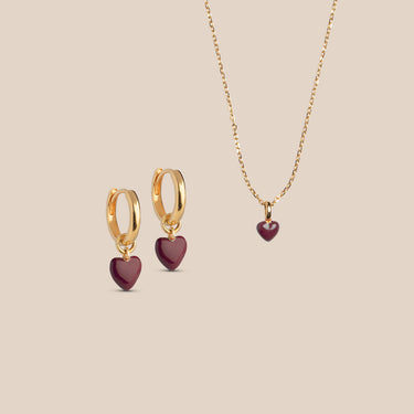Amore Classic Bordeaux Gavesæt Guld