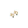 ENAMEL Copenhagen Ørestikker, Dotta Earrings Petrol Green