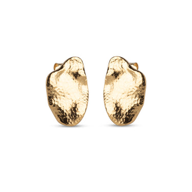 ENAMEL Copenhagen Studs, Maia Large Earrings 925S/GP/M