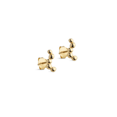ENAMEL Copenhagen Studs, Nara Long Earrings 925S/GP