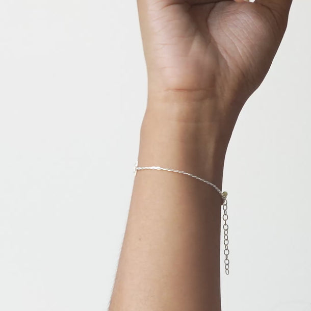 ENAMEL Copenhagen Armbånd, Organic Star Bracelets Silver Plated