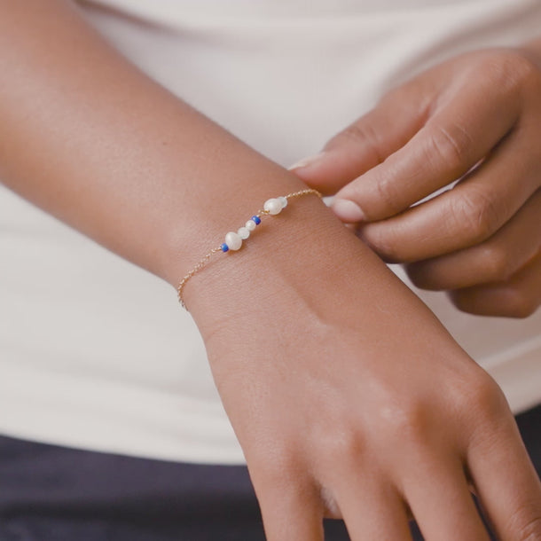 ENAMEL Copenhagen Armbånd, Sofia Bracelets Marine