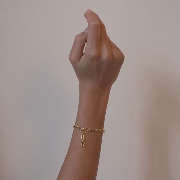 ENAMEL Copenhagen Armbånd, Chunky Charm Bracelets 925S/GP