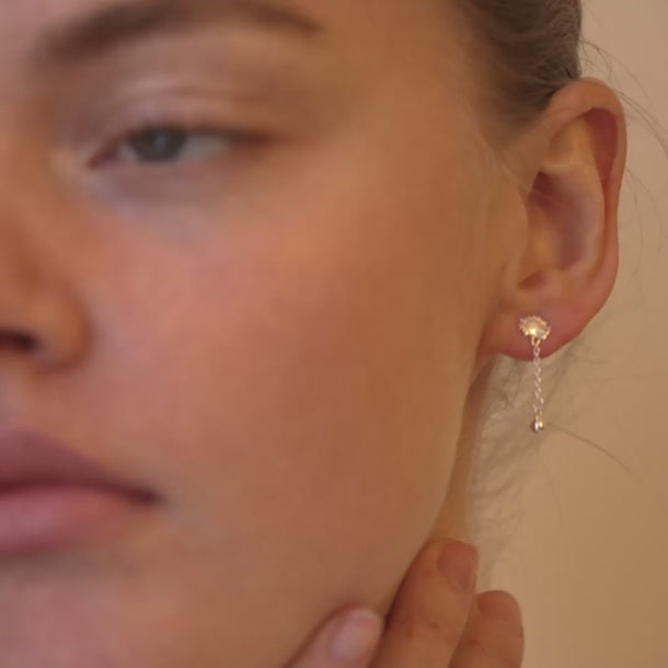 ENAMEL Copenhagen Øreringe, Sunshine Drop Earrings 925S