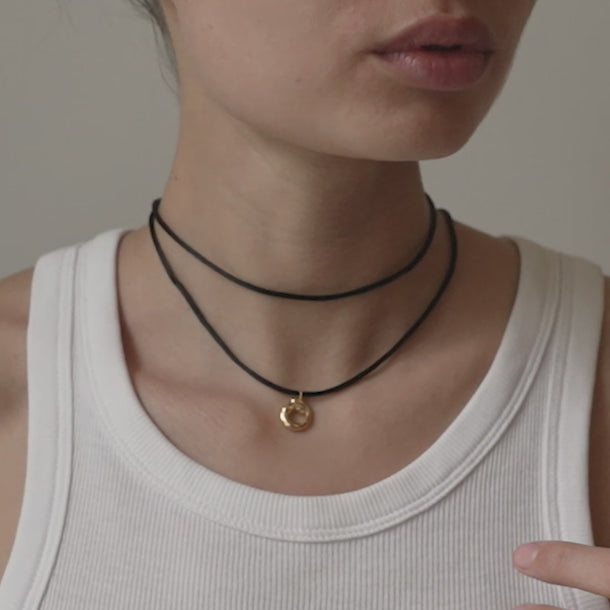 ENAMEL Copenhagen Halskæde, Sora Tie Necklaces 925S/GP